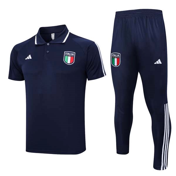 Polo Italien Komplett Set 2023-24 Blau 3
